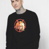 Chucky & Tiffany Pentagram Split Portrait Sweatshirt