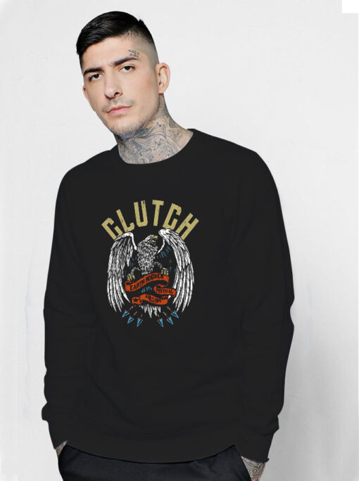 Clutch Band Earth Rocker Concert Sweatshirt