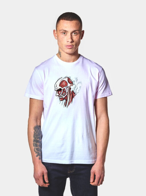 Colossal Titan Attack on Titan Graphic T Shirt