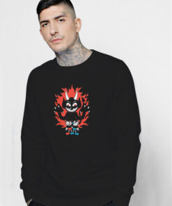 Cuphead And Mugman Devil's Dice Video Game Sweatshirt