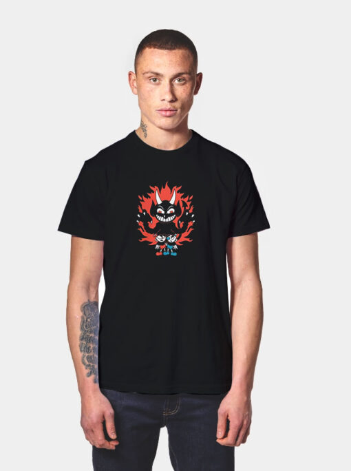 Cuphead And Mugman Devil's Dice Video Game T Shirt