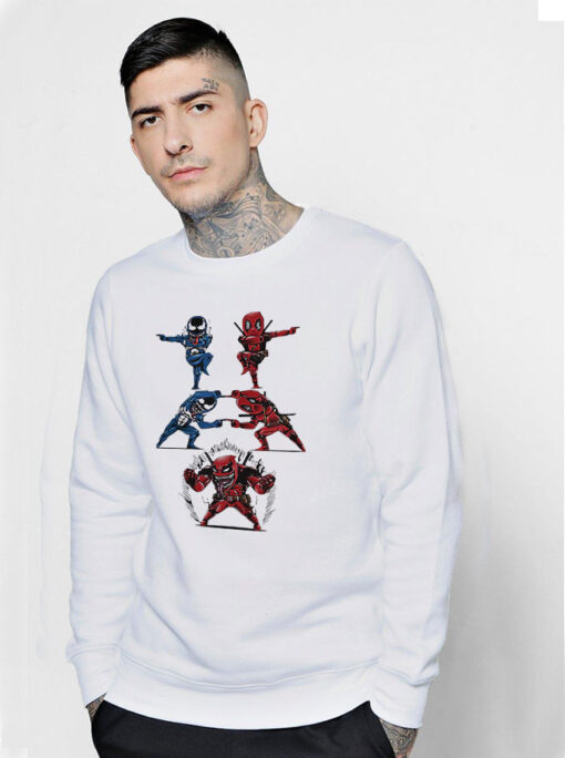 Deadpool Venom Fusion Dance Prody Sweatshirt