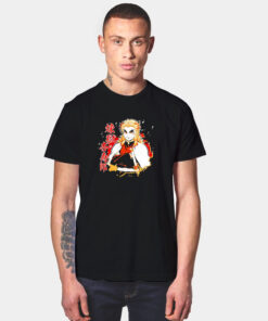 Demon Slayer Kimetsu No Yaiba Kyojuro Rengoku T Shirt