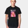 Doja Cat Hot Pink Portrait T Shirt