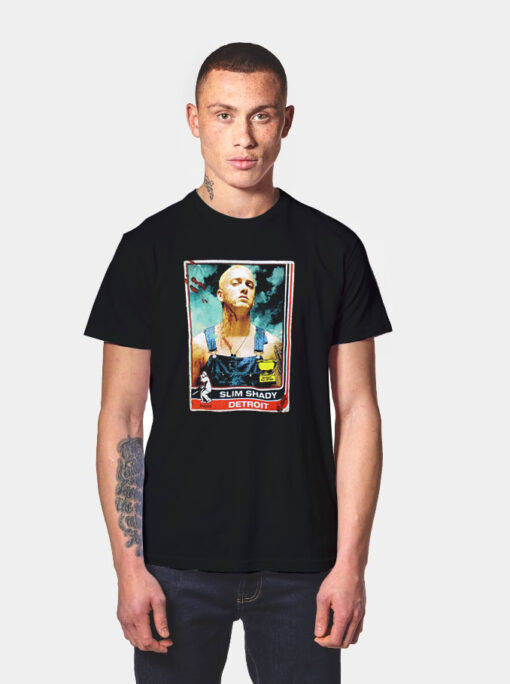 Eminem All Star Card Slim Shady Vintage T Shirt