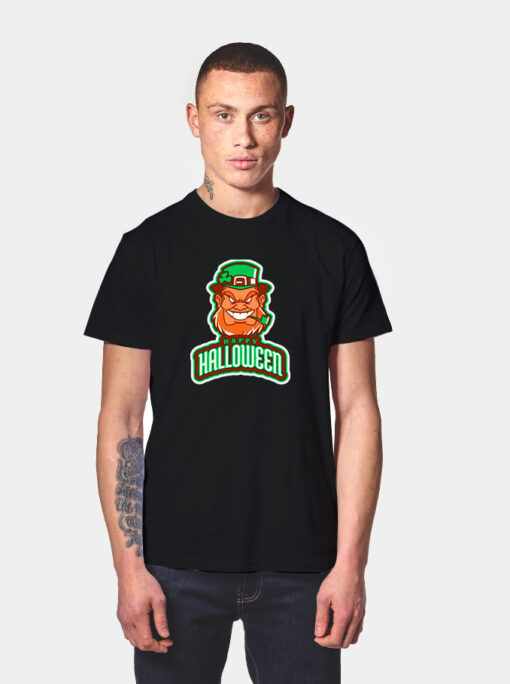 Evil Leprechaun Halloween T Shirt