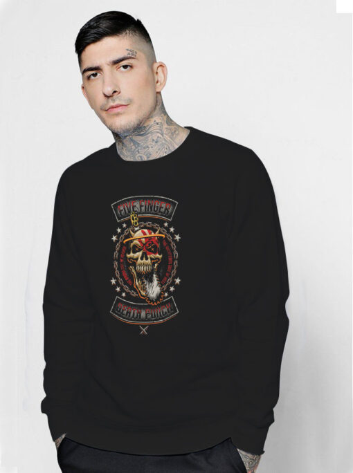 Five Finger Death Punch Rebellion Revised Vintage Sweatshirt