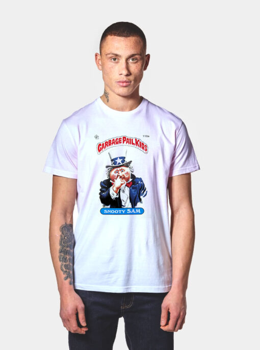 Garbage Pail Kids Snooty Sam T Shirt