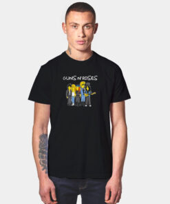 Guns N Roses The Simpsons T Shirt