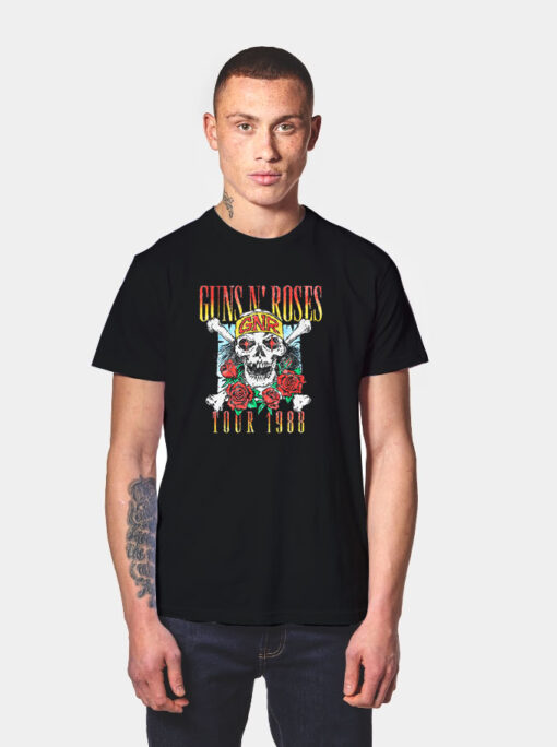 Guns N Roses Tour 1988 Vintage T Shirt