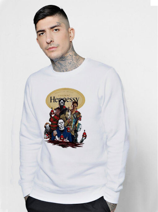 Hennessy Horror Characters Movies Sweatshirt