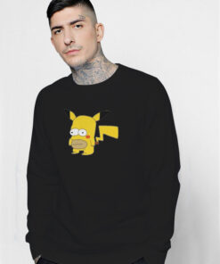 Homer Pikachu Funny Sweatshirt