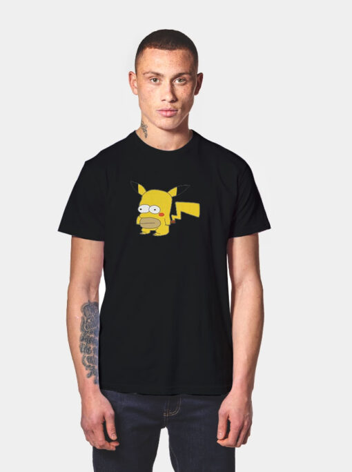 Homer Pikachu Funny T Shirt