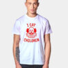 I Eat Children Evil Clown Creepy IT Scary Horror T Shirt