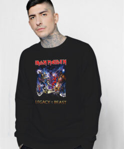 Iron Maiden Legacy Of The Beast Steve Harris Sweatshirt