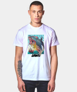 Jaws Colorful Retro T Shirt