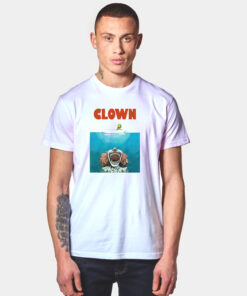 Jaws Funny Parody Clown Halloween Horror T Shirt