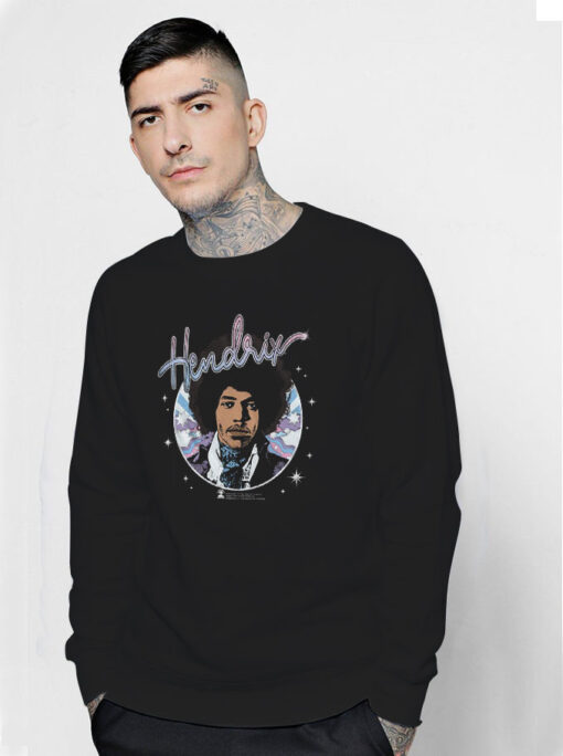 Jimi Hendrix Psychedelic Circle Sweatshirt