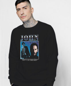 John Wick Duo Image Box Movie Sweatshirt