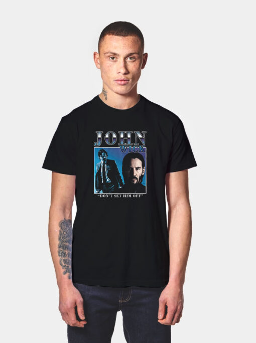 John Wick Duo Image Box Movie T Shirt