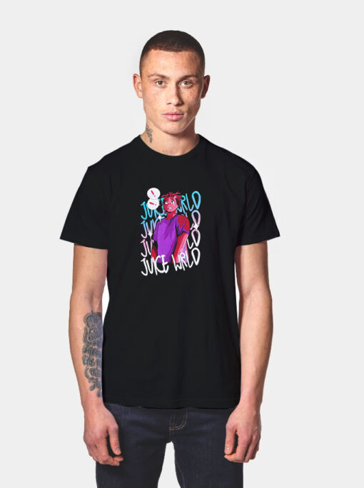 Juice WRLD Anime Portrait T Shirt