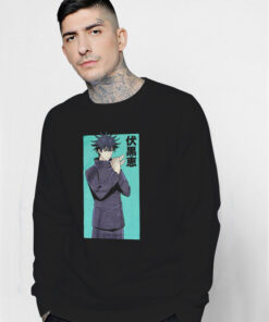 Jujutsu Kaisen Megumi Fushiguro Portrait Sweatshirt