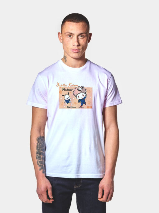 Jujutsu Kaisen X Hello Kitty And Friends Yuji T Shirt