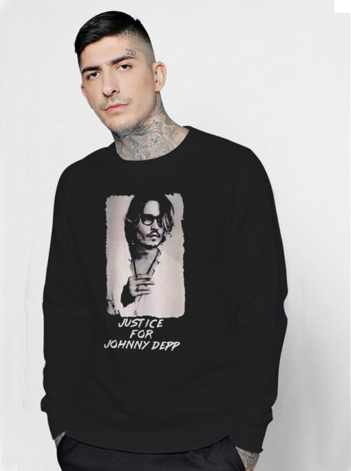 Justice For Johnny Johnny Depp Amber Heard Sweatshirt