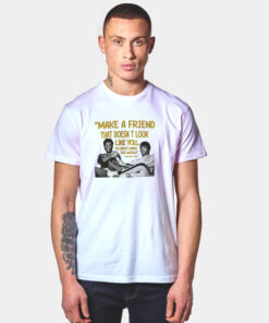 Kareem Abdul Jabbar Bruce Lee Friends T Shirt