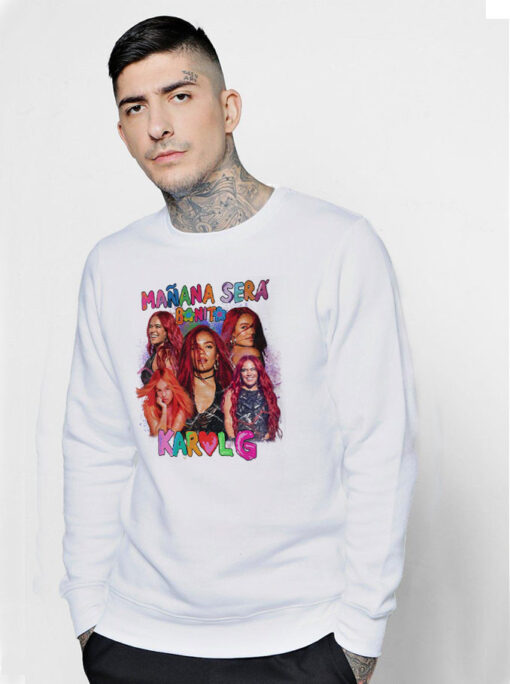 Karol G Red Hair Tomorrow Will Be Nice Sweatshirt