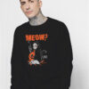 Killer Cat Meow Halloween Sweatshirt