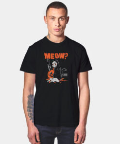 Killer Cat Meow Halloween T Shirt