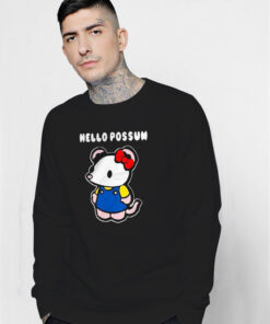 Kitty Hello Possum Sweatshirt