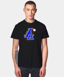 La Dodgers X Lakers Los Angeles Dodgers T Shirt