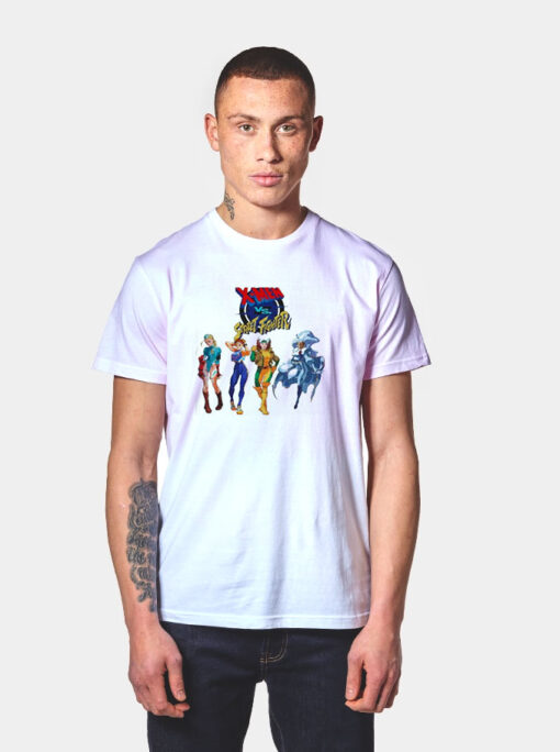 Ladies Of X Men Vs Street Fighter T Shirt