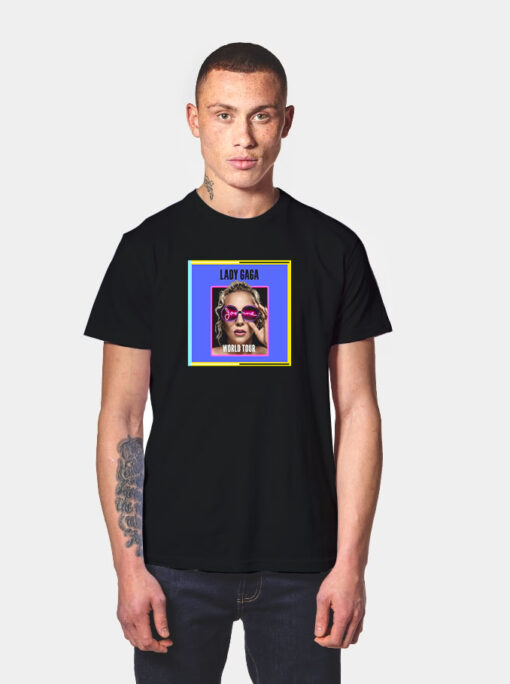 Lady Gaga 2017 Joanne World Tour T Shirt