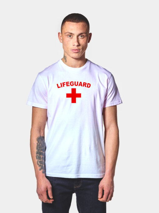 Lifeguard Iron On T Shirt