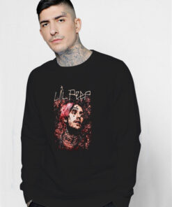 Lil Peep Floral Portrait Sweatshirt