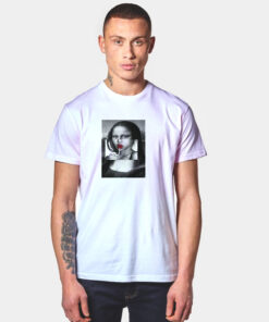 Lollipop Fun Kuso Mona Lisa Graphic T Shirt