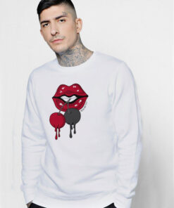 Luscious Lips Dripping Sweatshirt