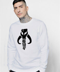 Mandalorian Mythosaur Art Love Logo Sweatshirt