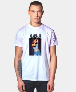 Mariah Carey In Jeans Vintage T Shirt