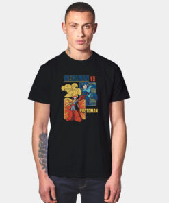 Mega Man Vs Protoman Capcom Video Game T Shirt