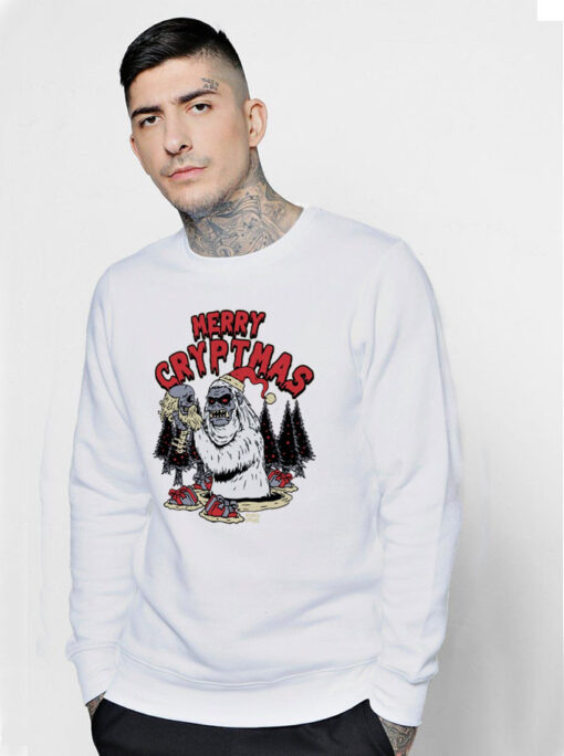 Merry Cryptmas Yeti Sweatshirt