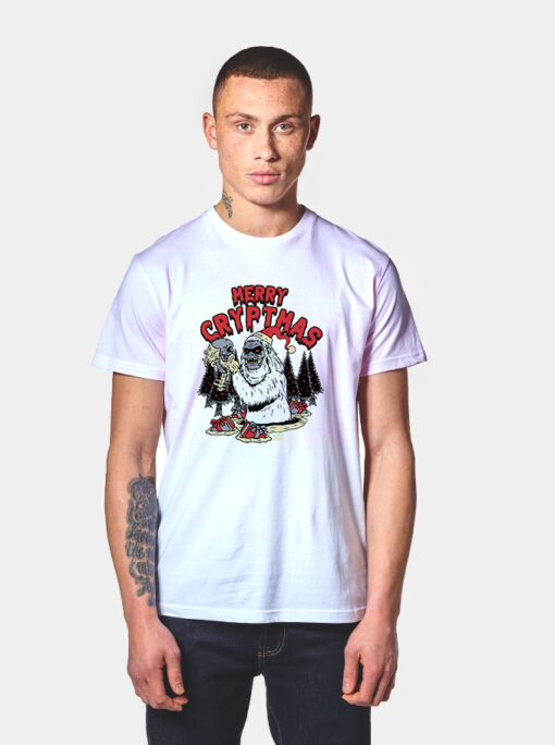 Merry Cryptmas Yeti T Shirt