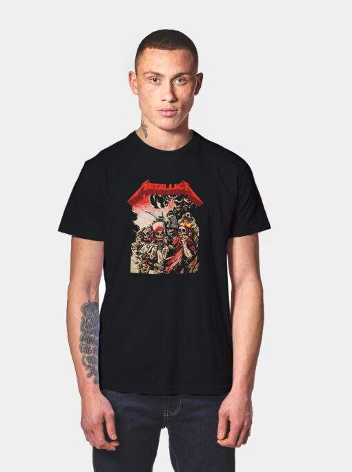 Metallica Four Horsemen Vintage T Shirt