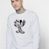 Mickey Mouse Skeleton Funny Sweatshirt