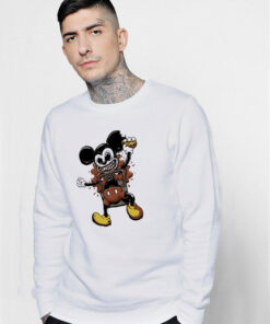 Mickey Parody Rock And Roll Sweatshirt