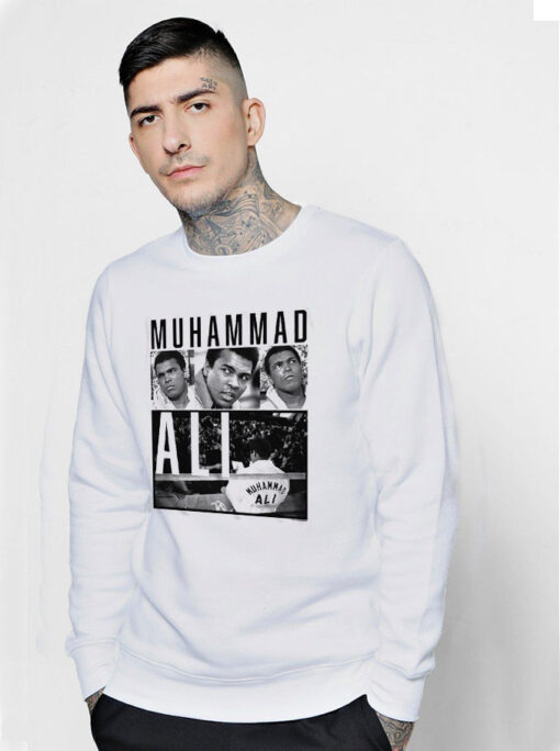 Muhammad Ali Photos Vintage Sweatshirt