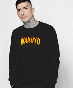 Naruto Thrasher Logo Mash Up Sweatshirt